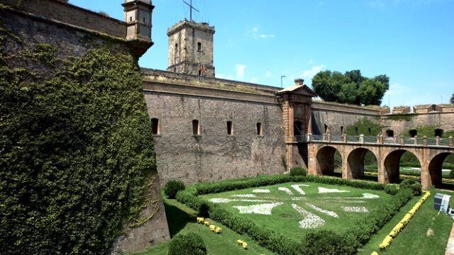 Castillo de Montjuic en Barcelona