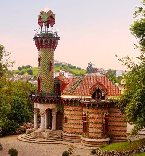 El Capricho de Gaudí en Comillas (Cantabria)