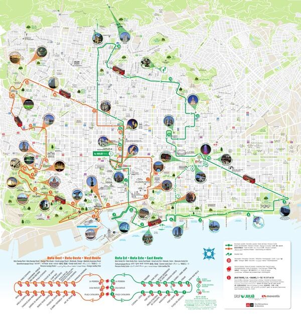 Bus turístico de Barcelona: precios, horarios y rutas