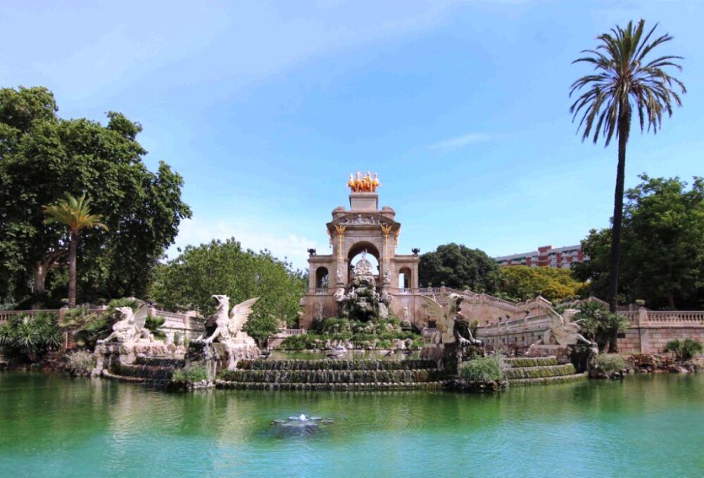 Parque de la Ciudadela en Barcelona