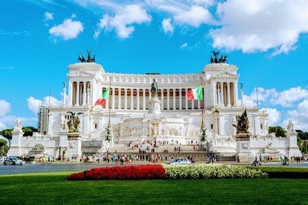 El Vittoriano o el Altar de la Patria en Roma