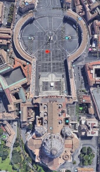 El abrazo de Bernini en el Vaticano