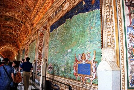 Galería de los Mapas Cartográficos en los Museos Vaticanos