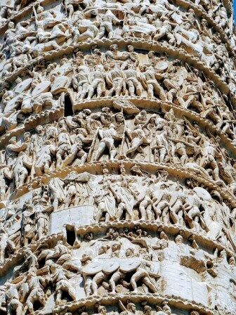 Detalle de la Columna de Trajano
