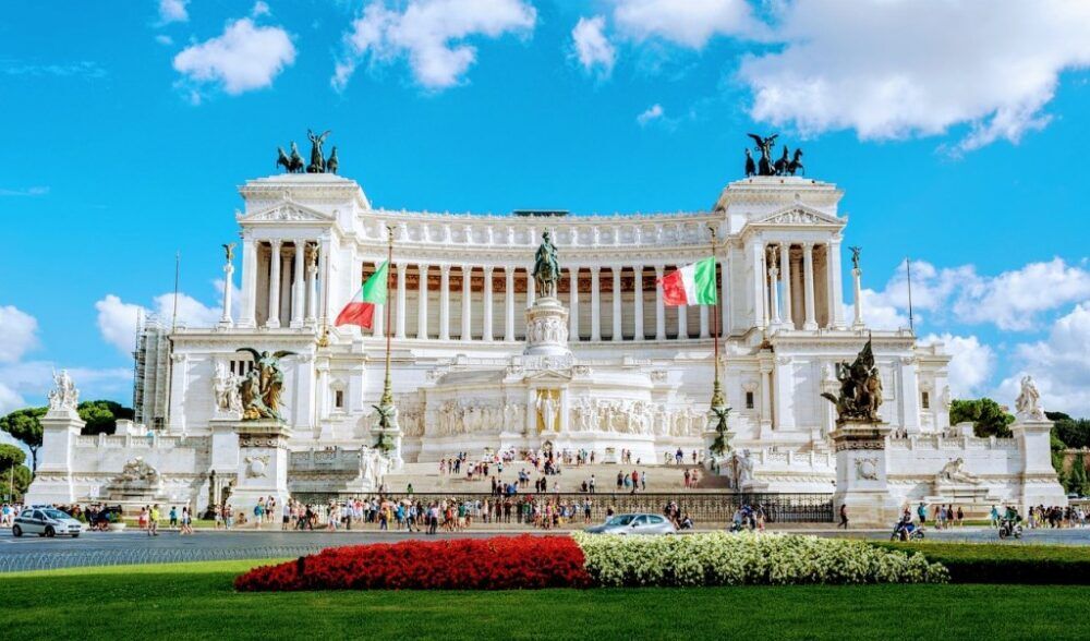El Vittoriano o el Altar de la Patria en Roma