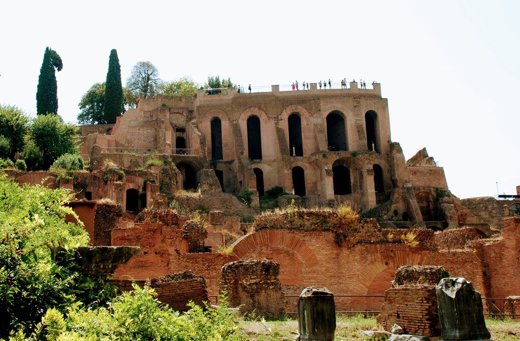 El balcón del Palatino, en la colina del Palatino