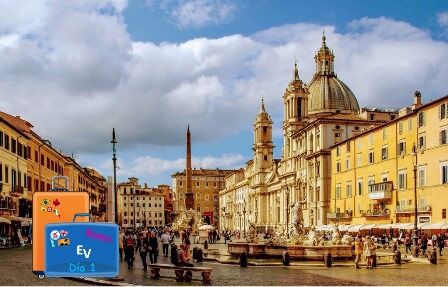 Experiencias Viajeras en Roma, ruta día 1
