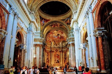 Los trampantojos de la Iglesia de San Ignacio de Loyola