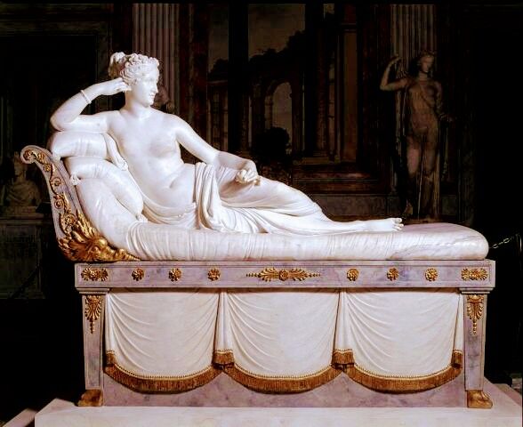 La Venus Vencedora de Canova en la Galería Borghese