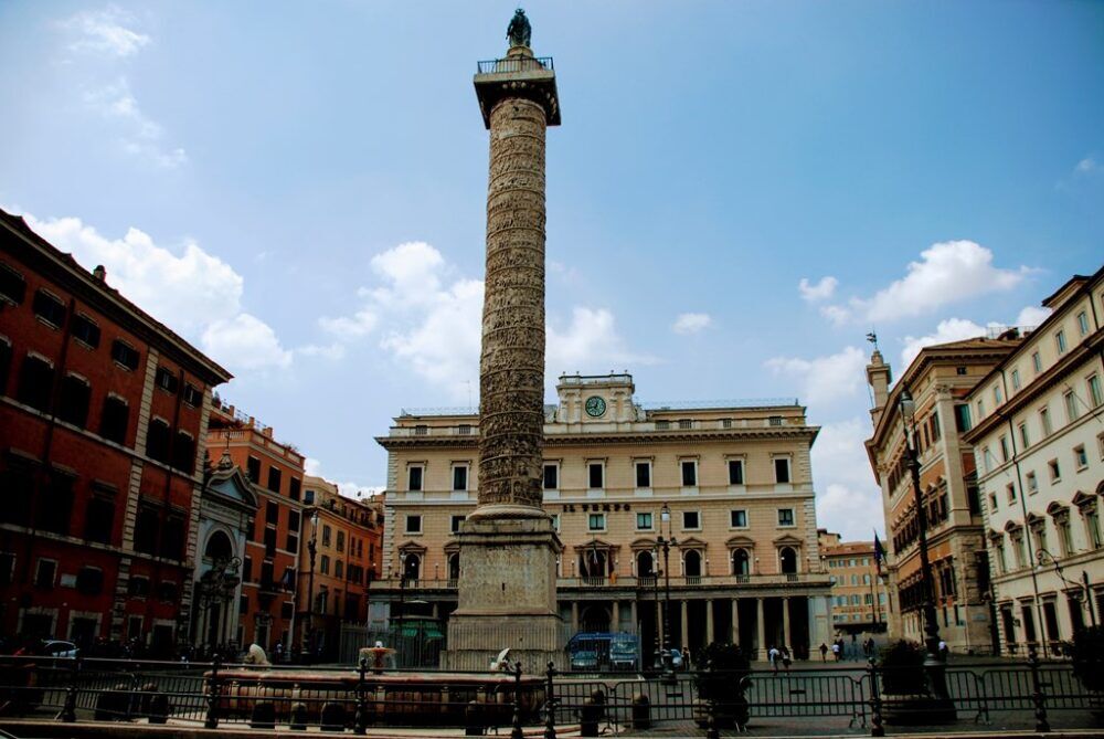 Piazza Colonna en Roma