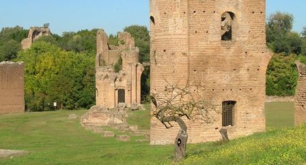 Villa de Majencio en la Via Appia Antica