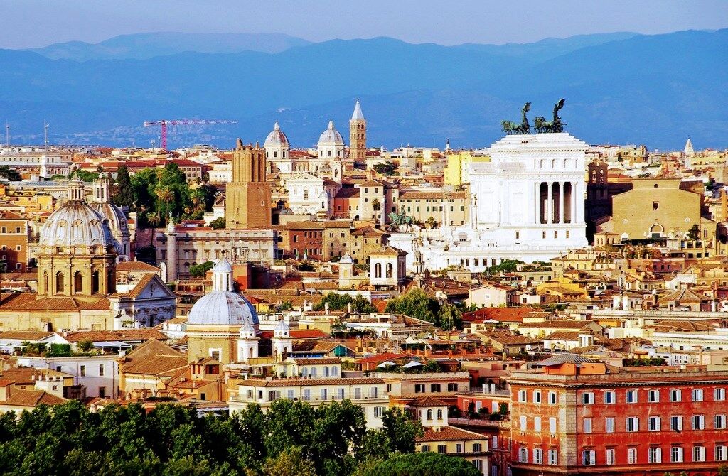 vistas desde el Gianicolo
