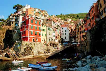 El precioso pueblito de Riomaggiore