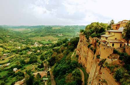 El precioso pueblo etrusco de Orvieto en Umbría