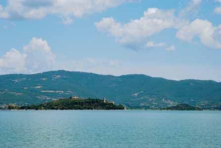 Isola Maggiore en Umbría
