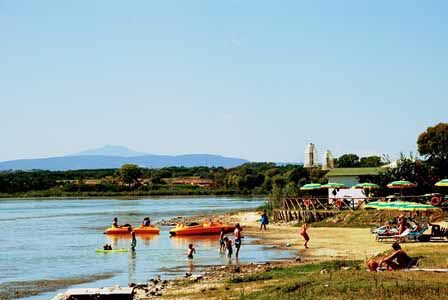 Playa de Castiglione del Lago en Umbría