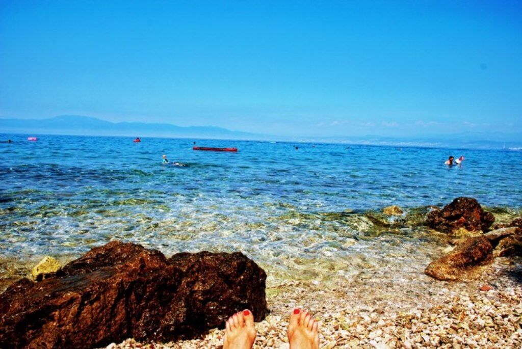 Playa paradisiaca en Croacia