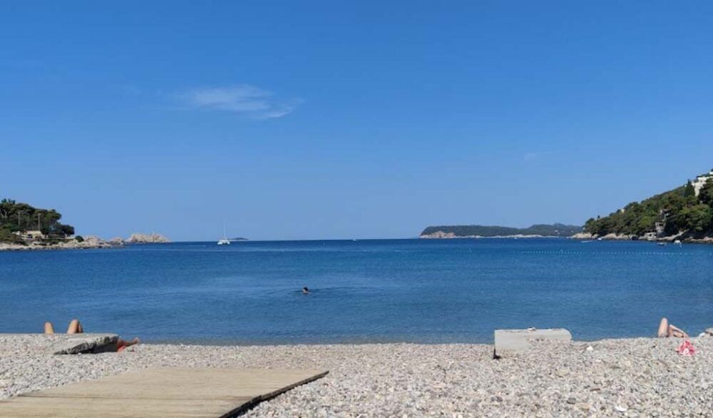 Las playas más bonitas de Dubrovnik: Copacabana Beach