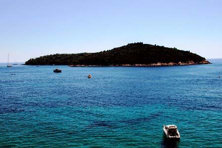 Isla de Lokrum en Dubrovnik