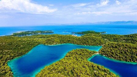 Parque Nacional de Mljet en Croacia