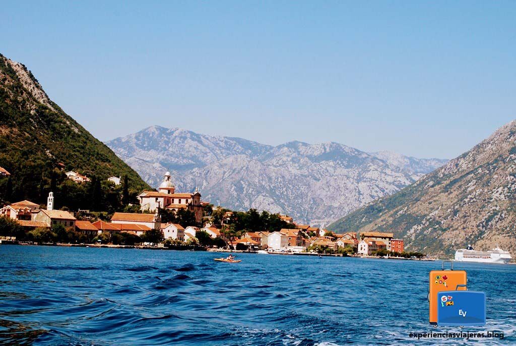Bahía de Kotor en Montenegro