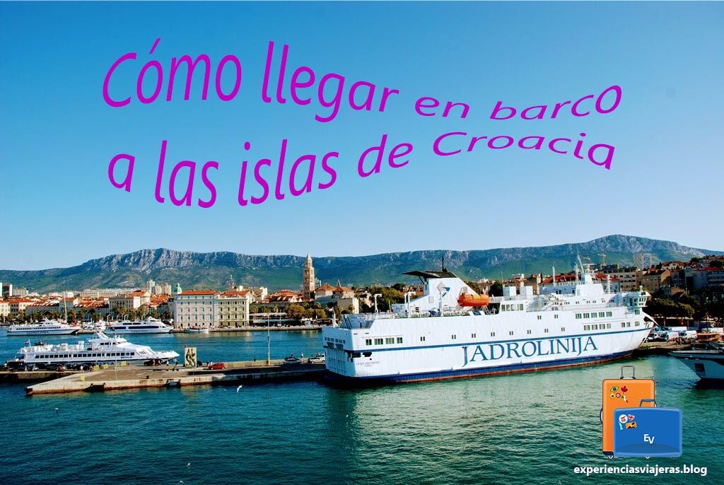 Cómo llegar en barco a las islas de Croacia