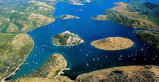 Parque Nacional de las islas Kornati en Croacia