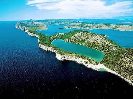 Islas del archipiélago de Zadar en Croacia