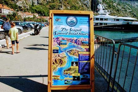 Paseos en barco por la Bahía de Kotor en Montenegro