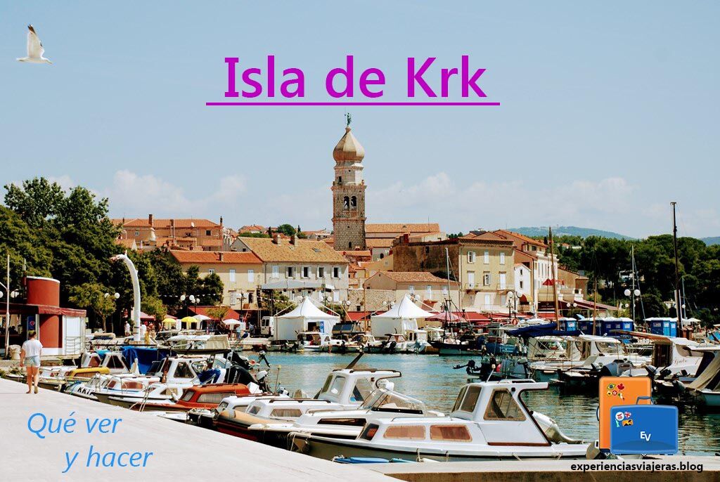 Iska de Krk e n la Bahía de Kvarner (Croacia)