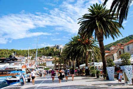 Paseo Marítimo de Hvar (Croacia)